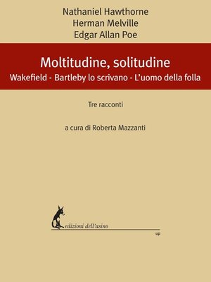 cover image of Moltitudine, solitudine